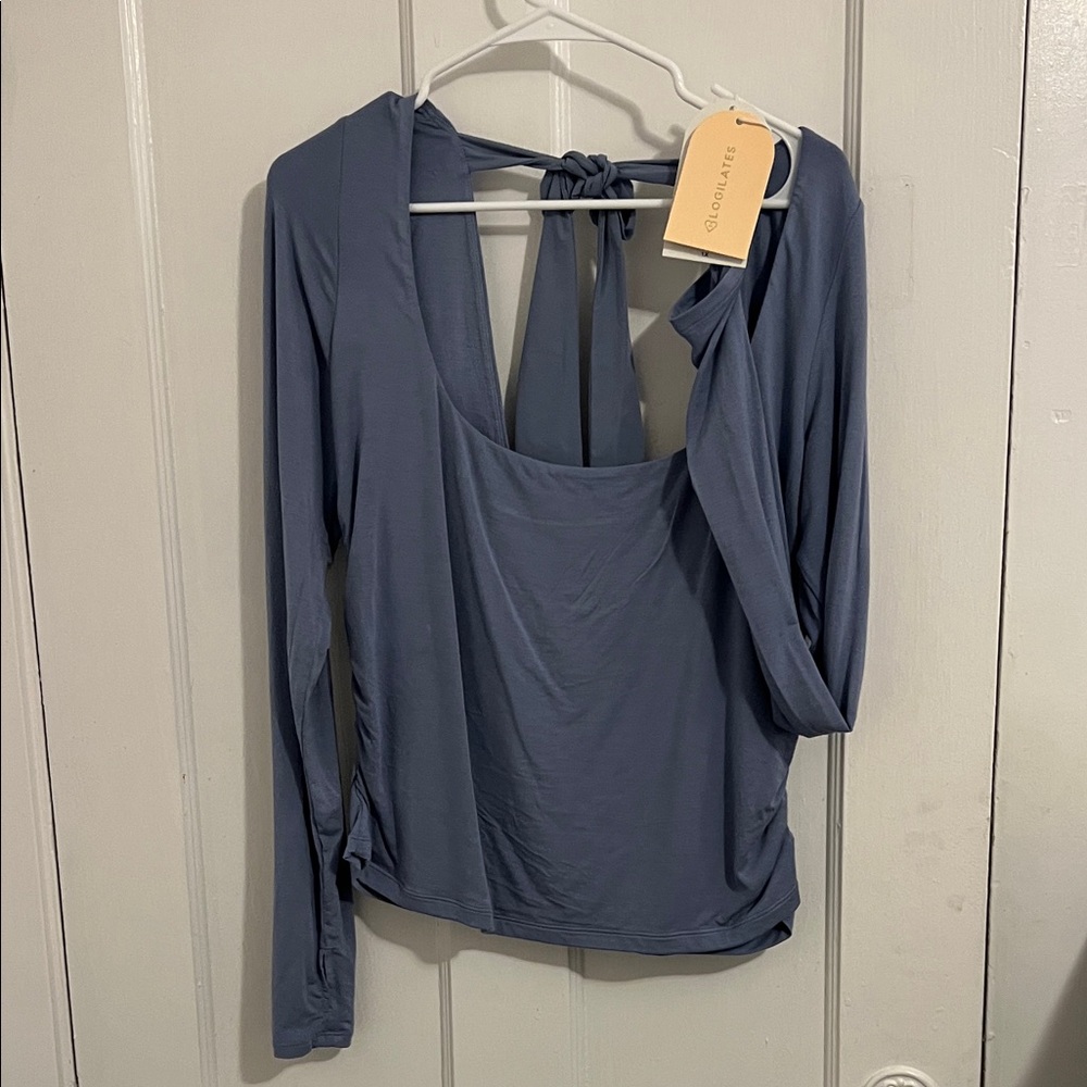 Gorjana Slate Blue Women's Blouse